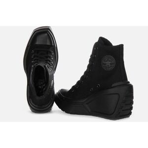 Converse Chuck 70 De Luxe Wedge Platform High 'Triple Black' A08094C Size7
